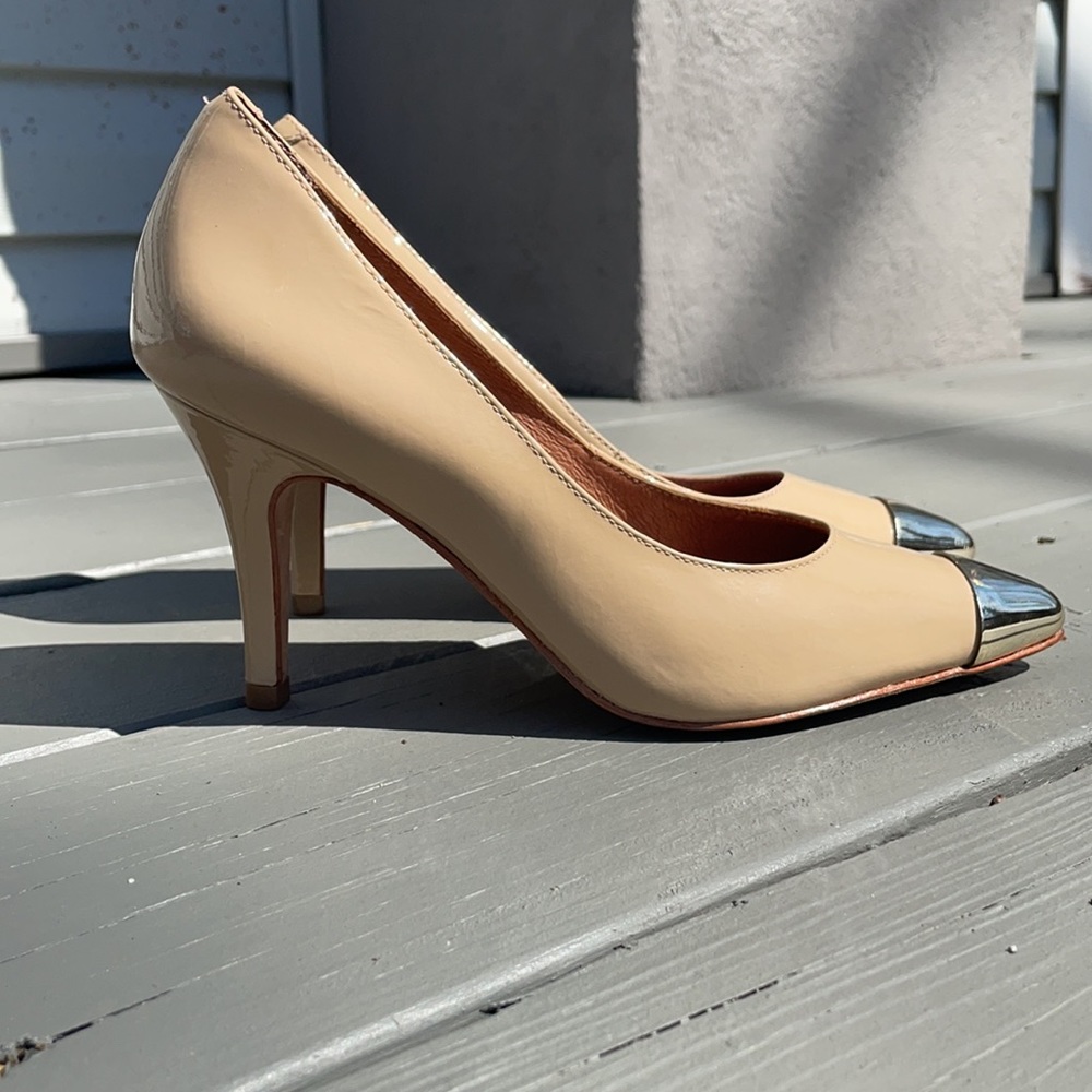 Corso como beige heels. Made in Brazil.Size 5,5. - Picture 15 of 16